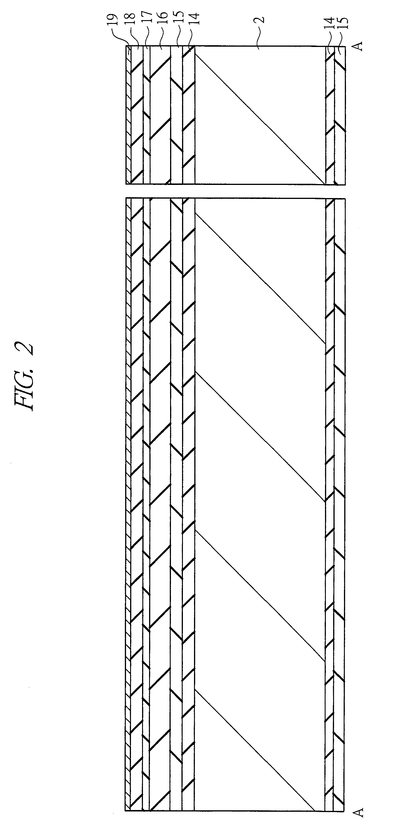 Thermal fluid flow sensor having stacked insulating films above and below heater and temperature-measuring resistive elements