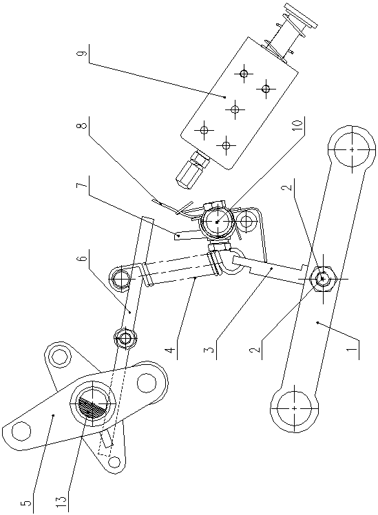 Novel flexible tripping structure