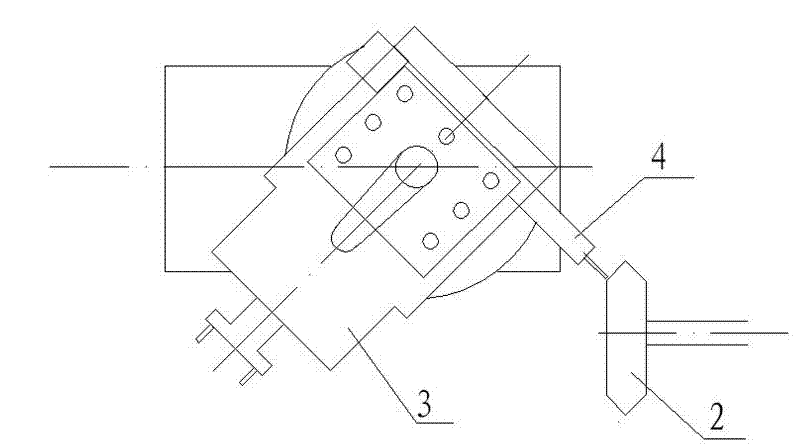 Method for processing right-angle roller path of slewing bearing of crossed roller