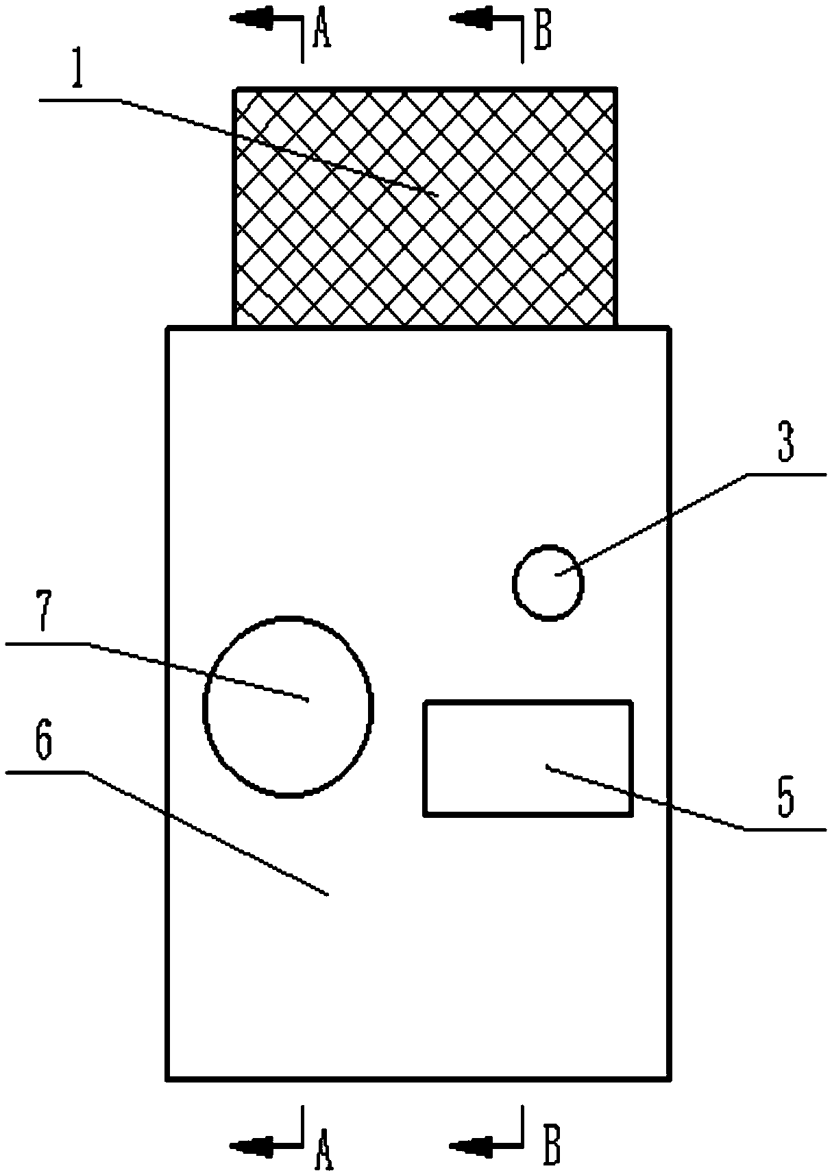 Classification environmental protection box capable of automatically distributing gifts