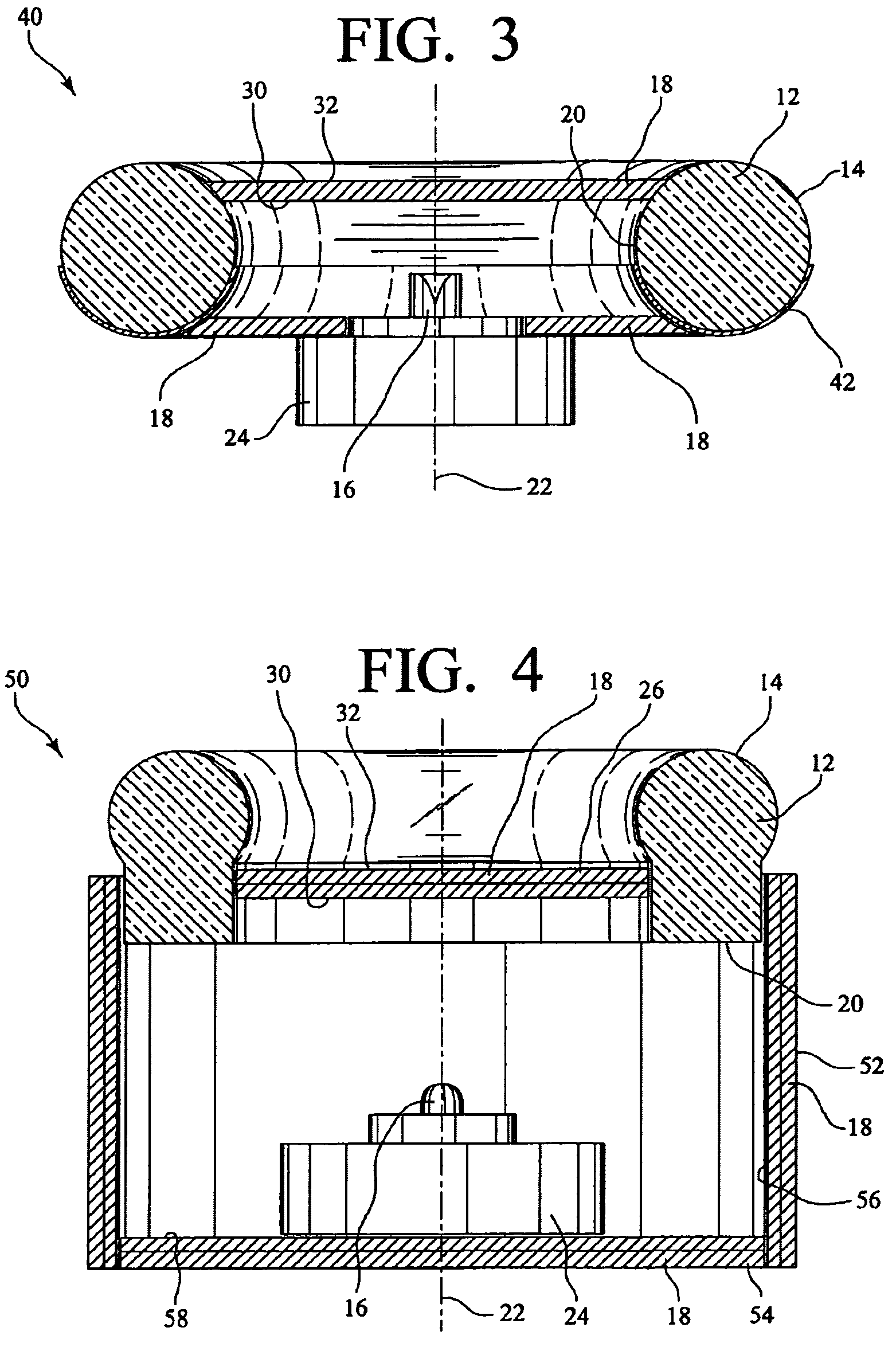 Illumination device for simulating neon or similar lighting in the shape of a toroid