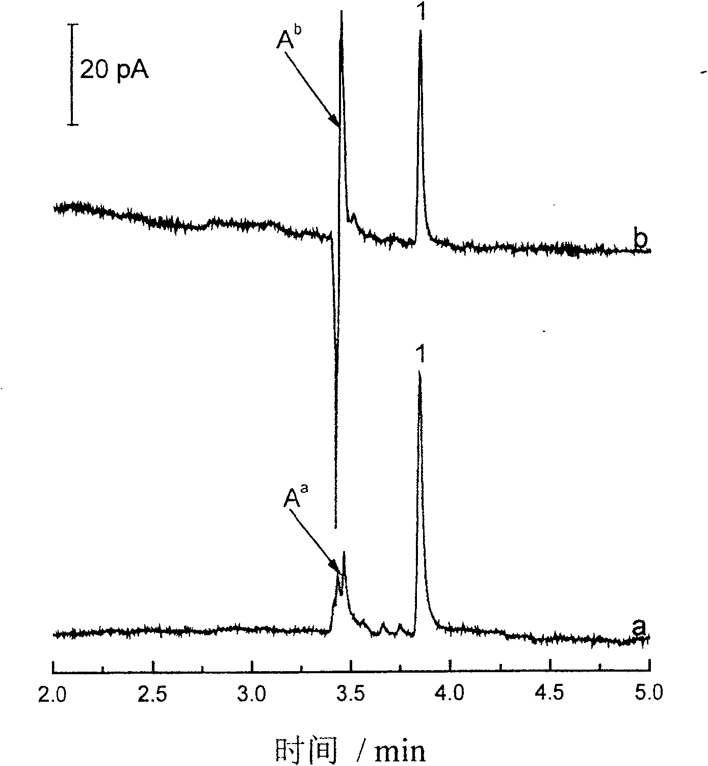 Herbal medicine material glabrous sarcandra herb, and detection and analysis method for Chinese medicine made from the same