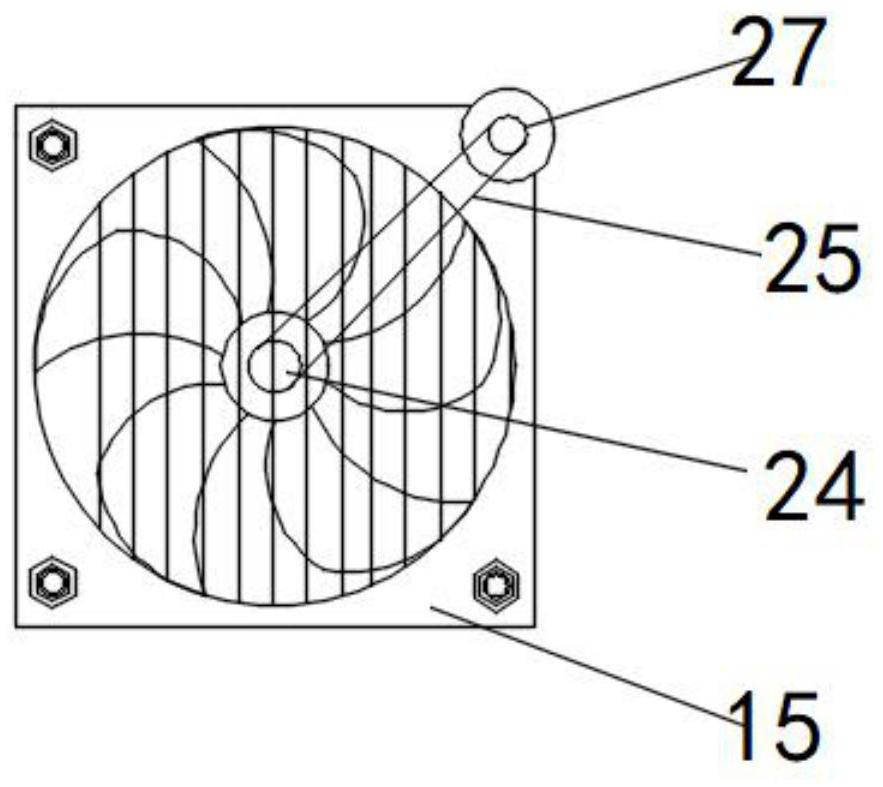 Water-cooling coal bed gas recovery compressor