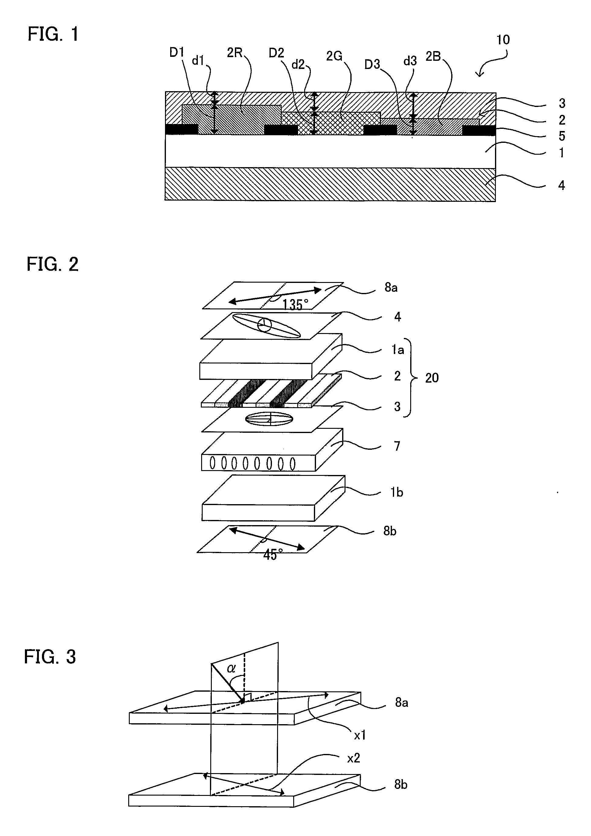 Color filter with retardation layer and liquid crystal display