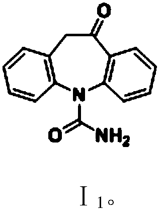 Intermediate compound, carbamazepine and derivative thereof as well as preparation method of oxcarbazepine and derivative thereof