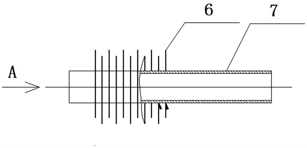 Novel low-temperature liquid jacket finned tube type vaporization device