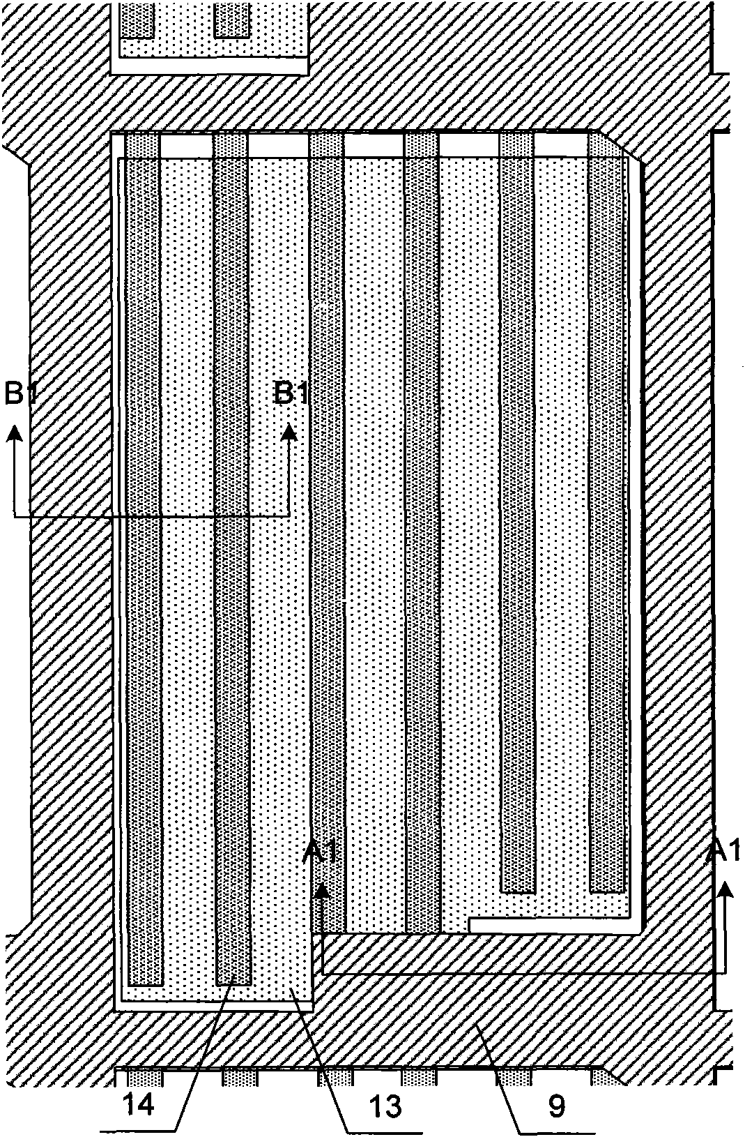 FFS type TFT-LCD array substrate and manufacturing method thereof