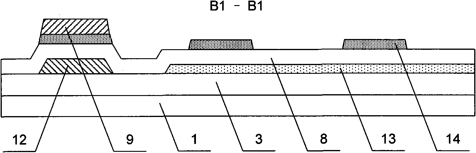 FFS type TFT-LCD array substrate and manufacturing method thereof