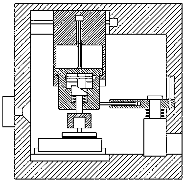 A dust-free and environmentally friendly building decorative stone grinding device