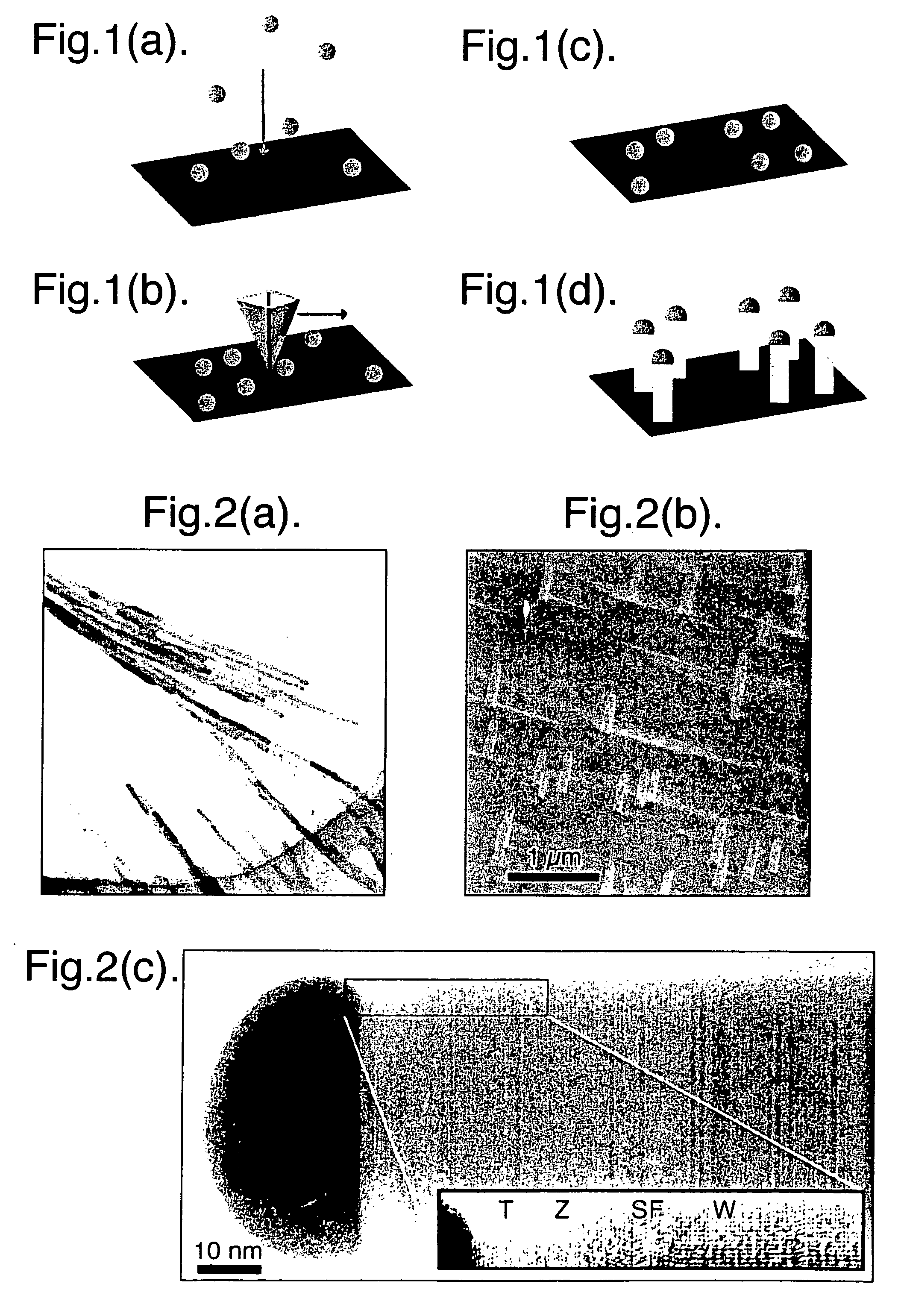 Nanostructures and methods for manufacturing the same