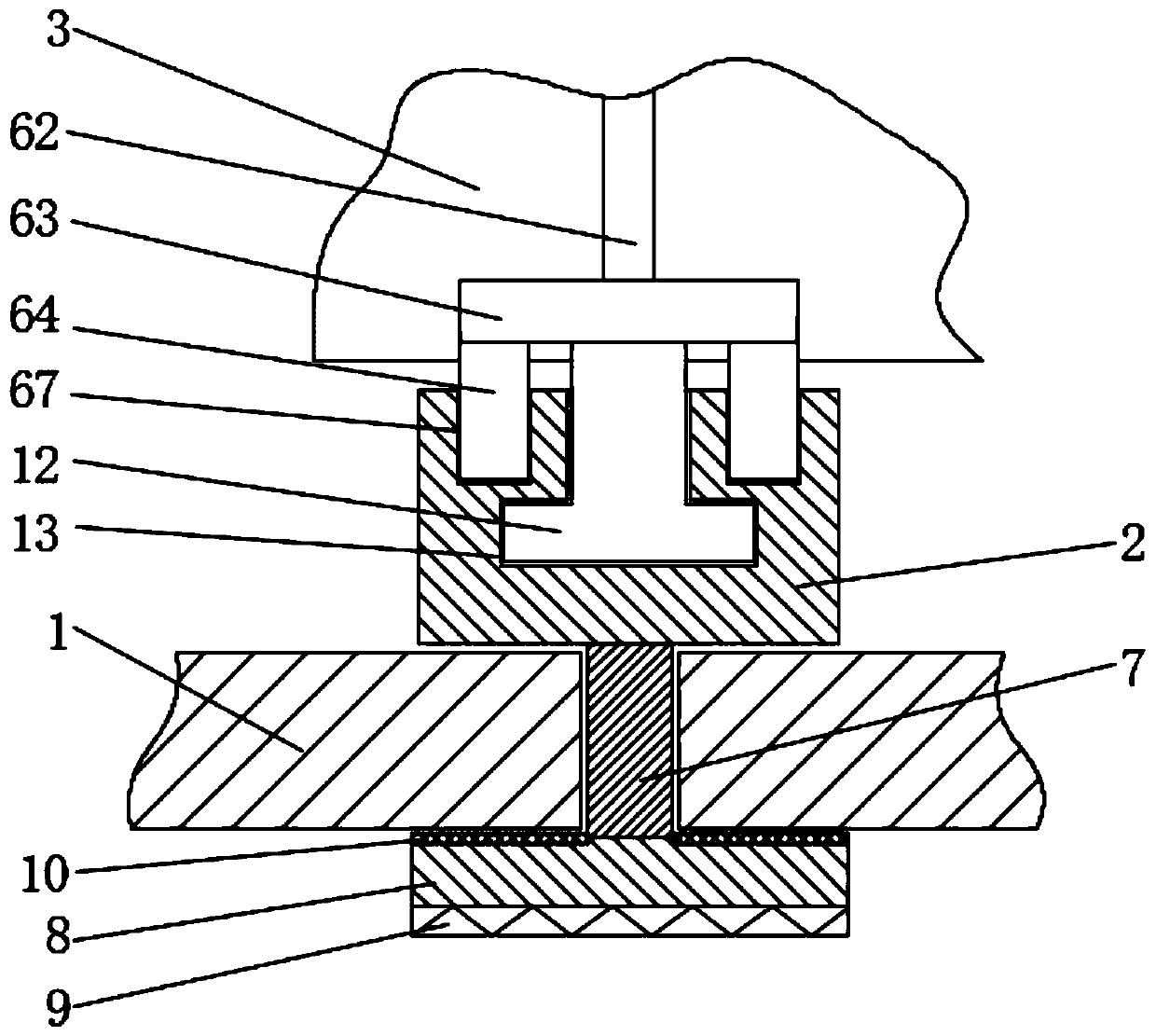 Corrugated packaging box with high safety and using method