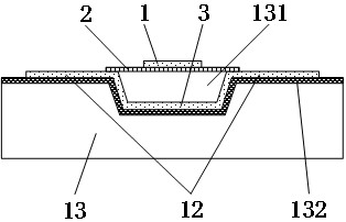 MEMS pressure sensor based on phase detection principle and preparation method thereof