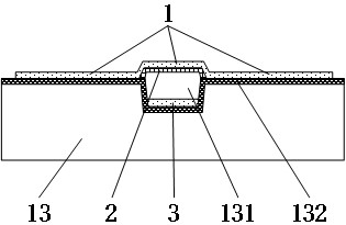 MEMS pressure sensor based on phase detection principle and preparation method thereof