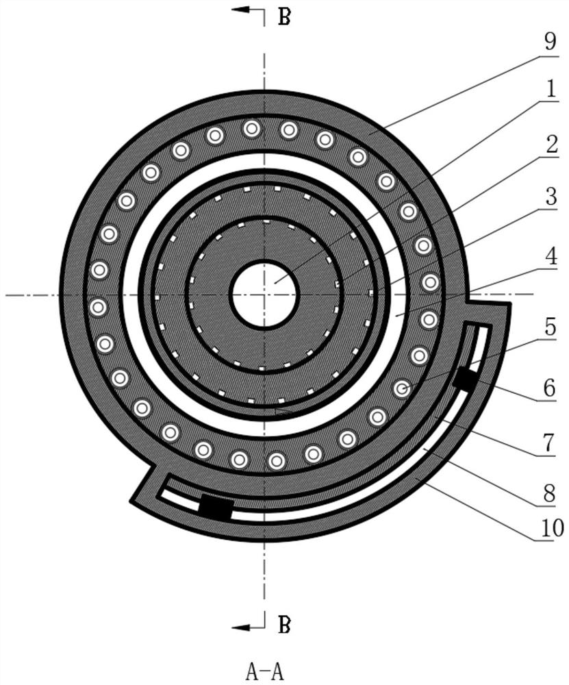 A multi-channel rotary kiln burner with directional oxygen-enriched combustion