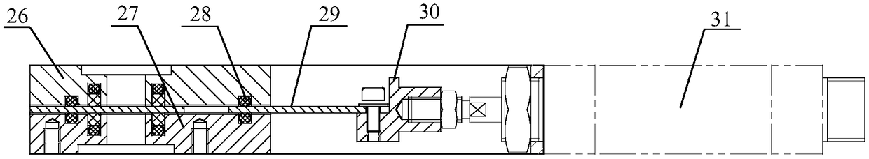 Automatic-sampling-type online X-ray fluorescence analysis device of cement raw material