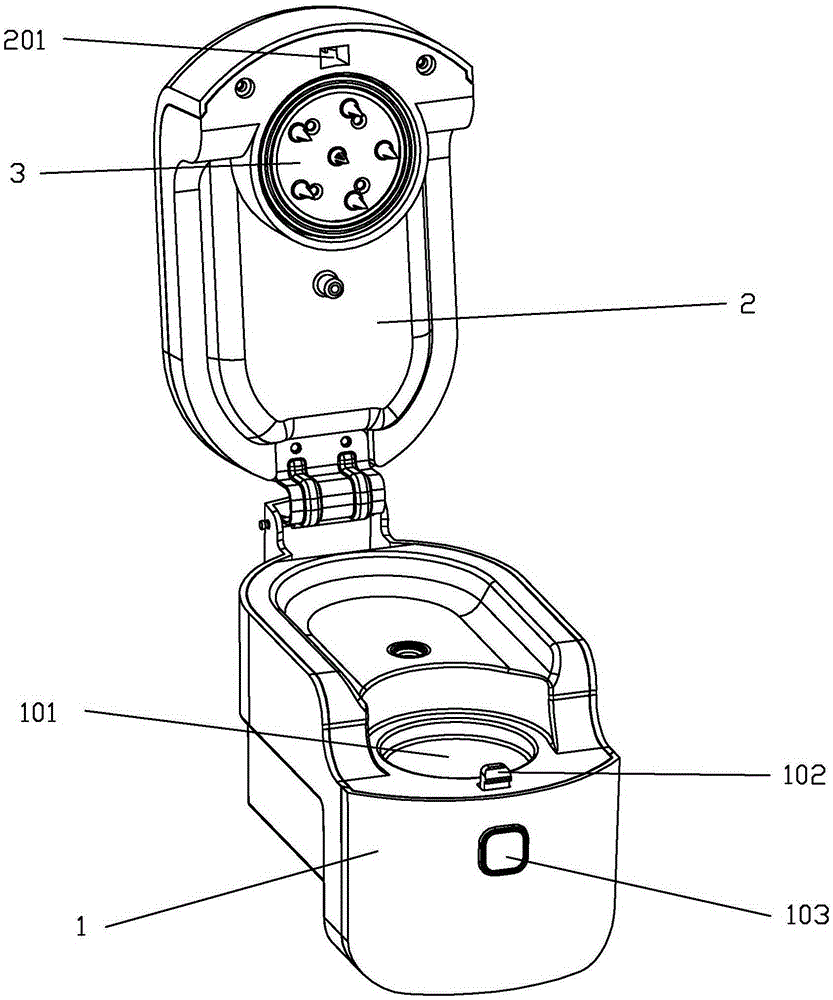 Brewing mechanism of capsule coffee machine