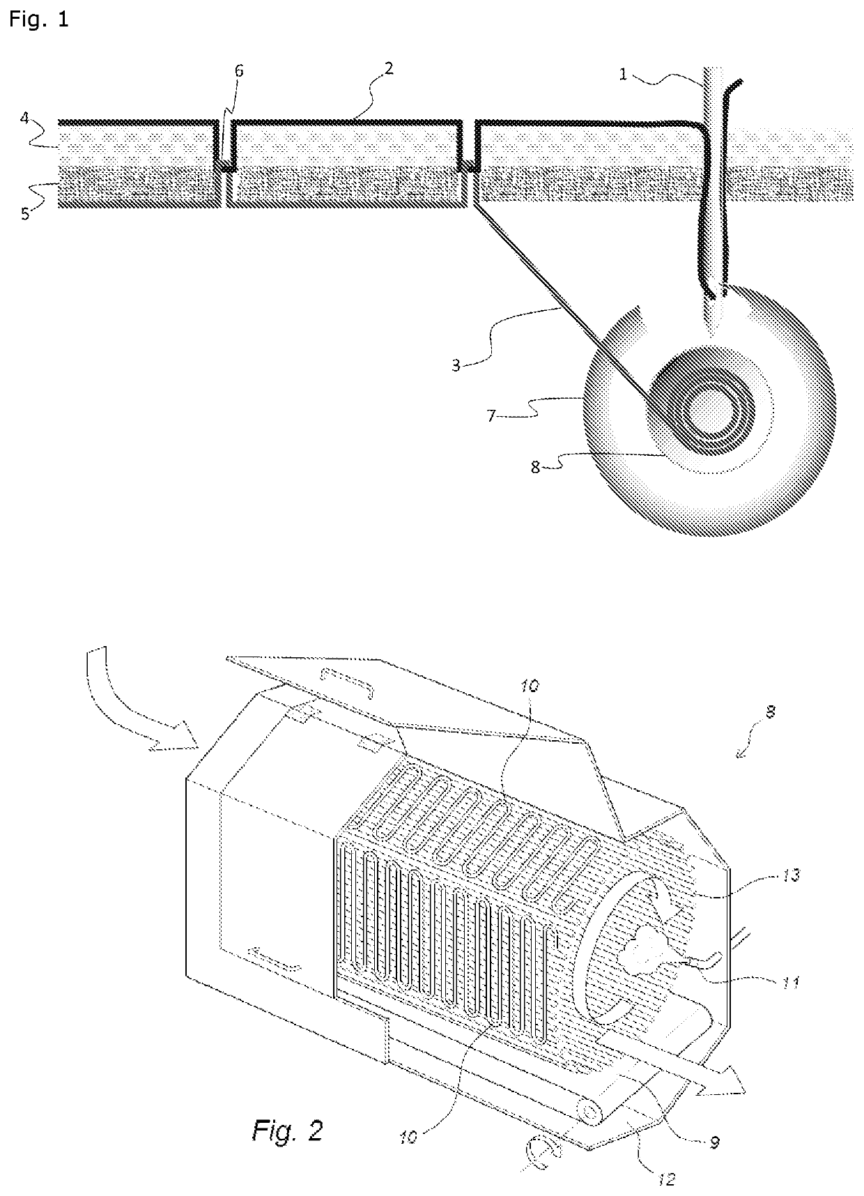 Textile article and method for the production and disassembly of a textile article