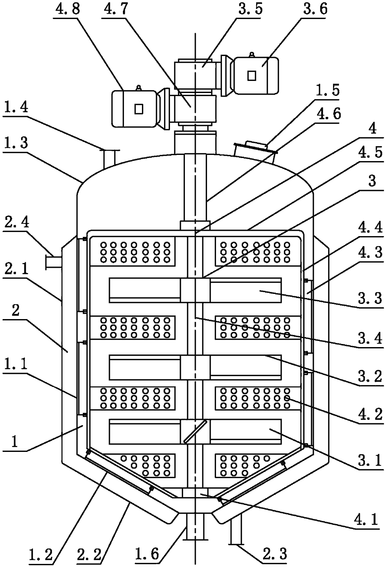 Amino-modified silicone oil emulsification reactor