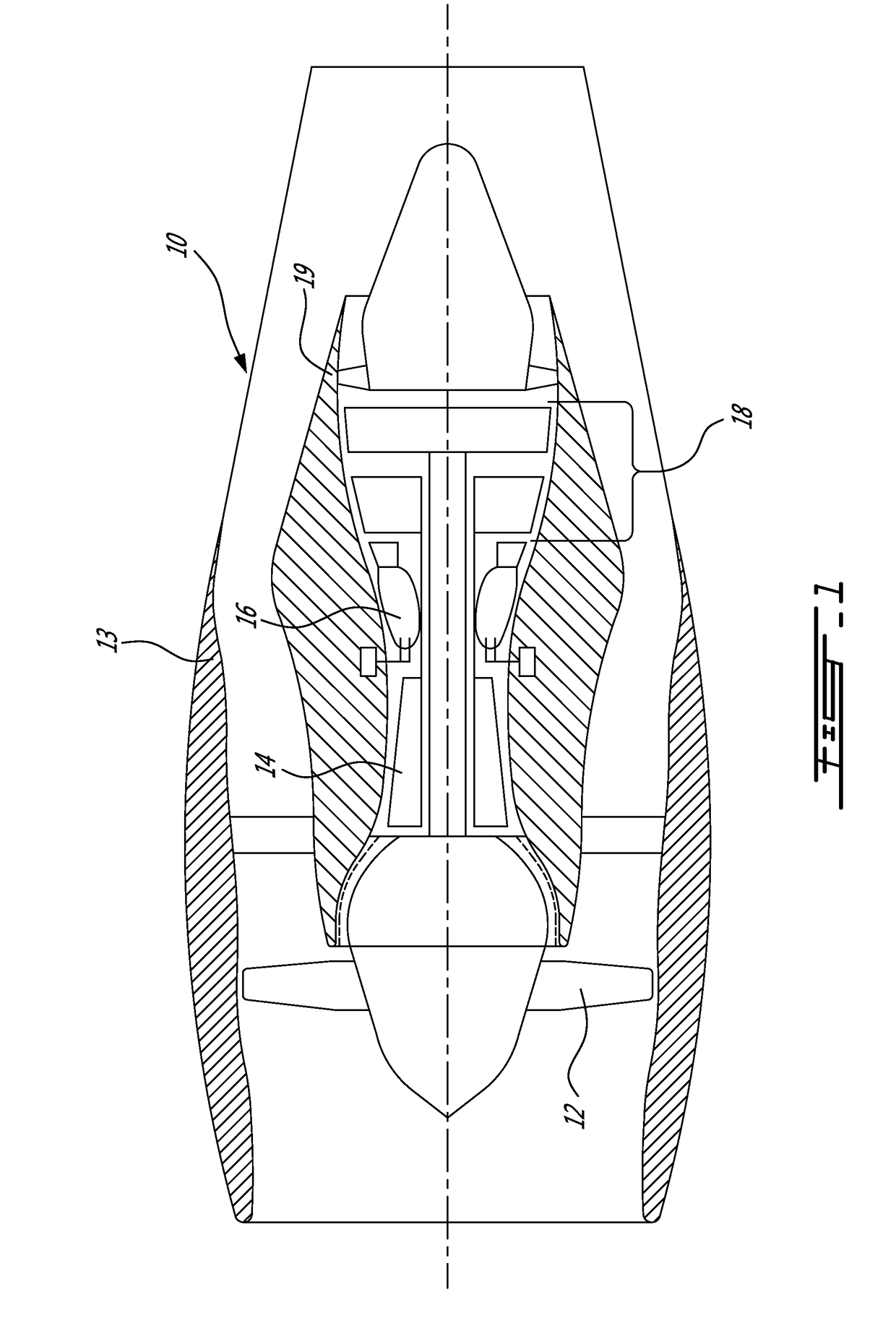 Deployment mechanism for inflatable surface-increasing features for gas turbine engine