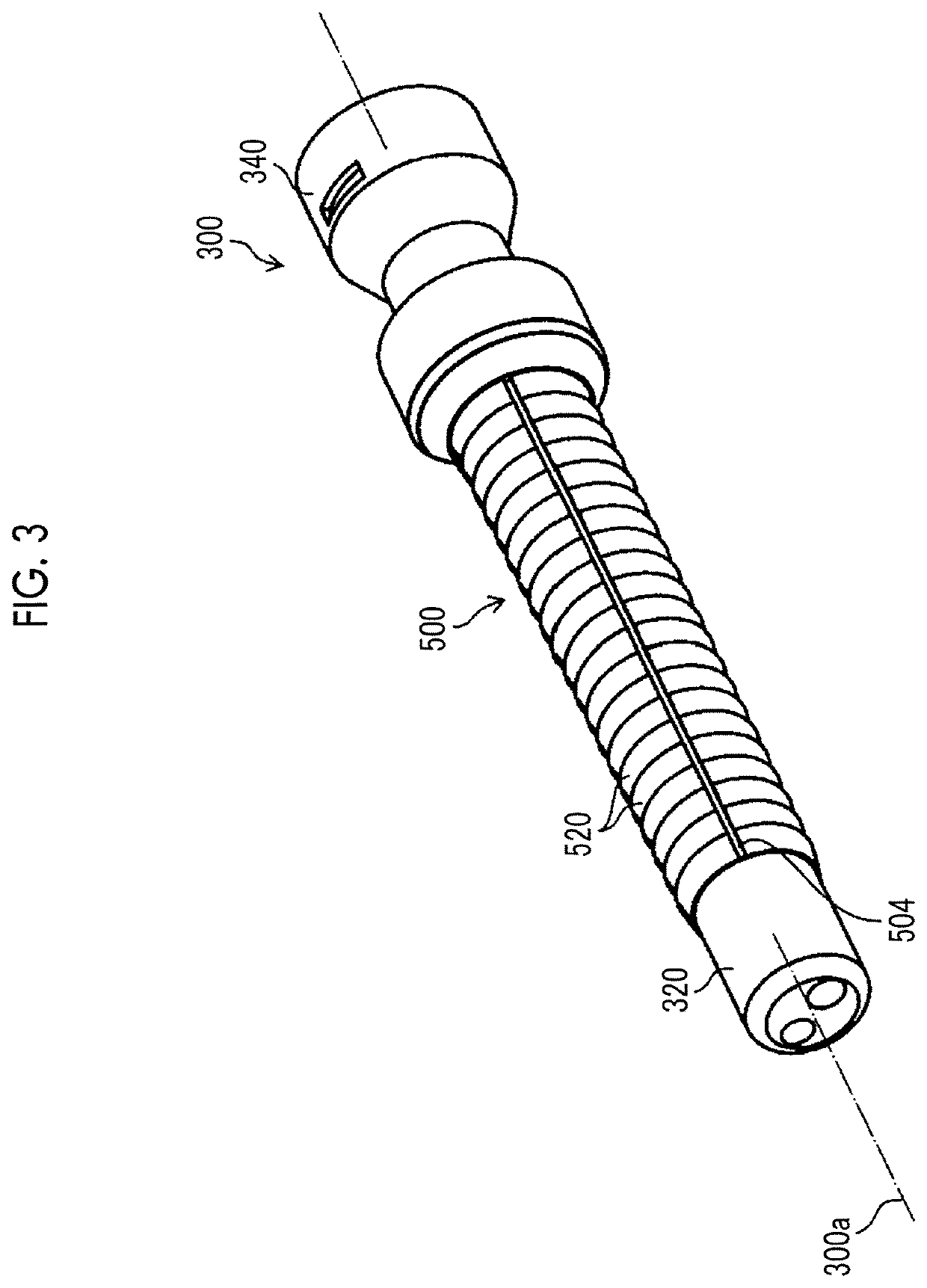 Surgical apparatus for endoscope