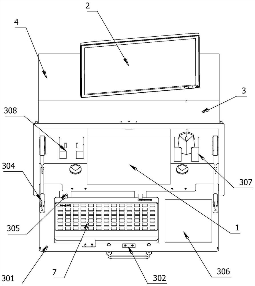 Integrated office computer