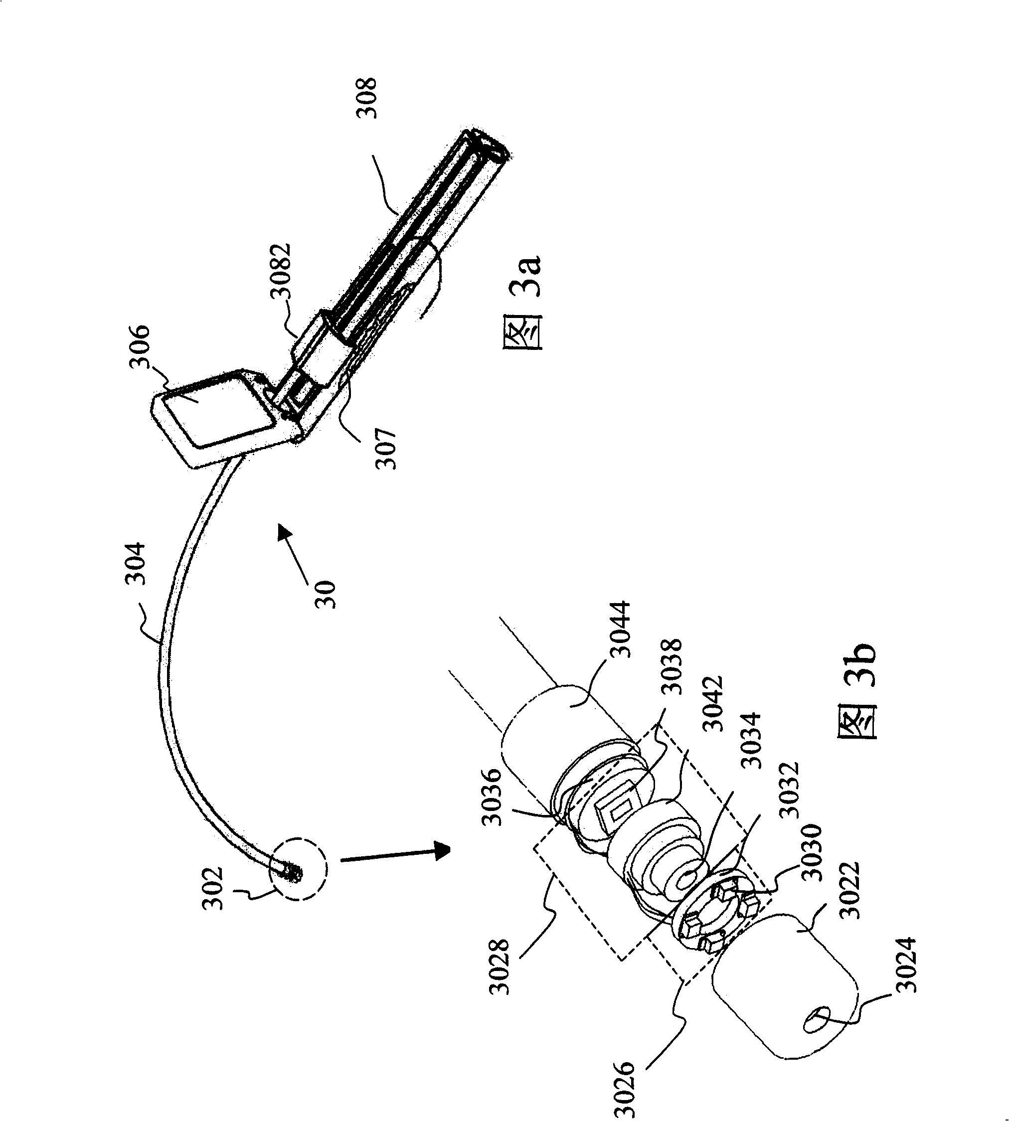 Image type intubation auxiliary device