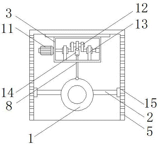 Combined type box-type radiating transformer