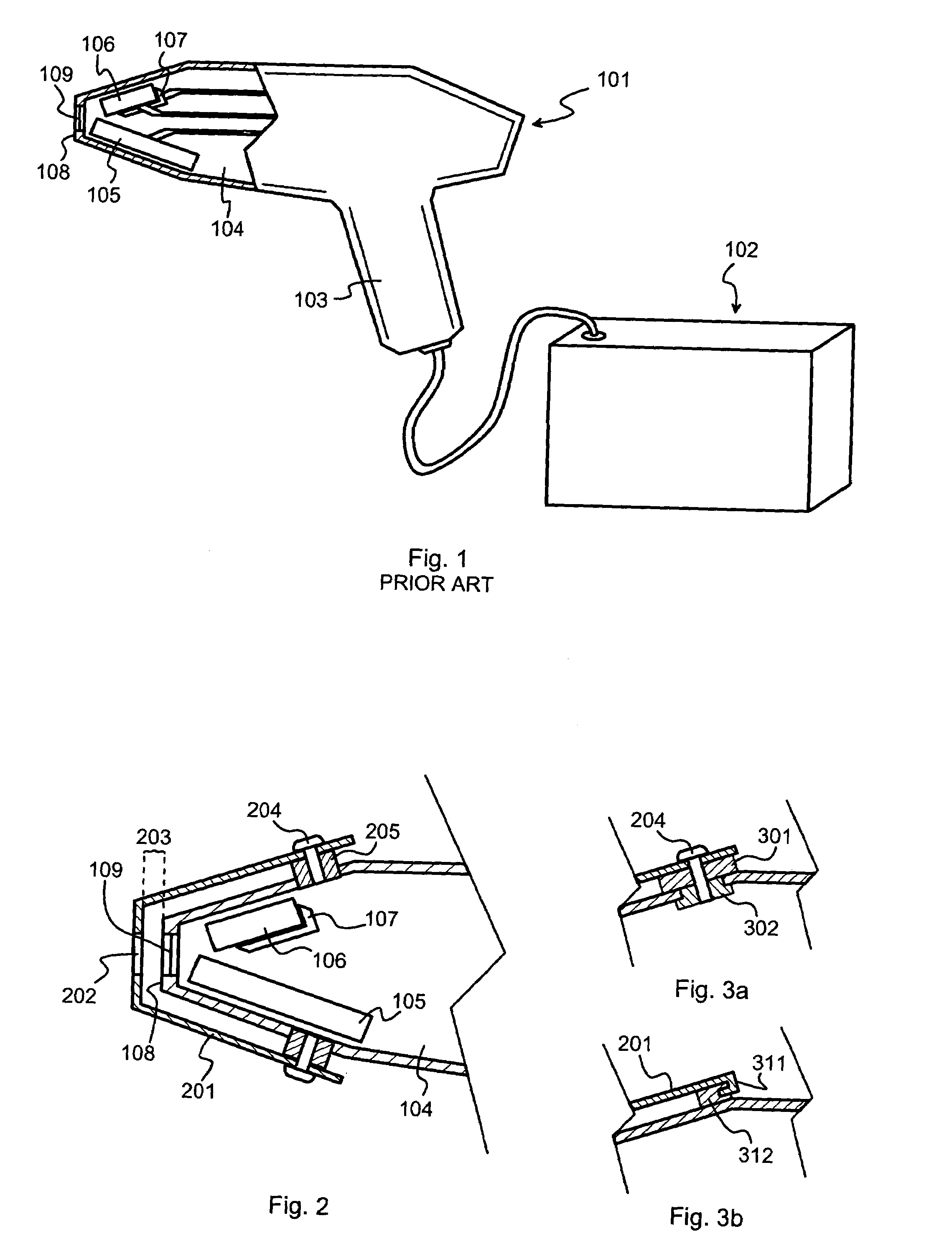 Adapter and analyzer device for performing X-ray fluorescence analysis on hot surfaces