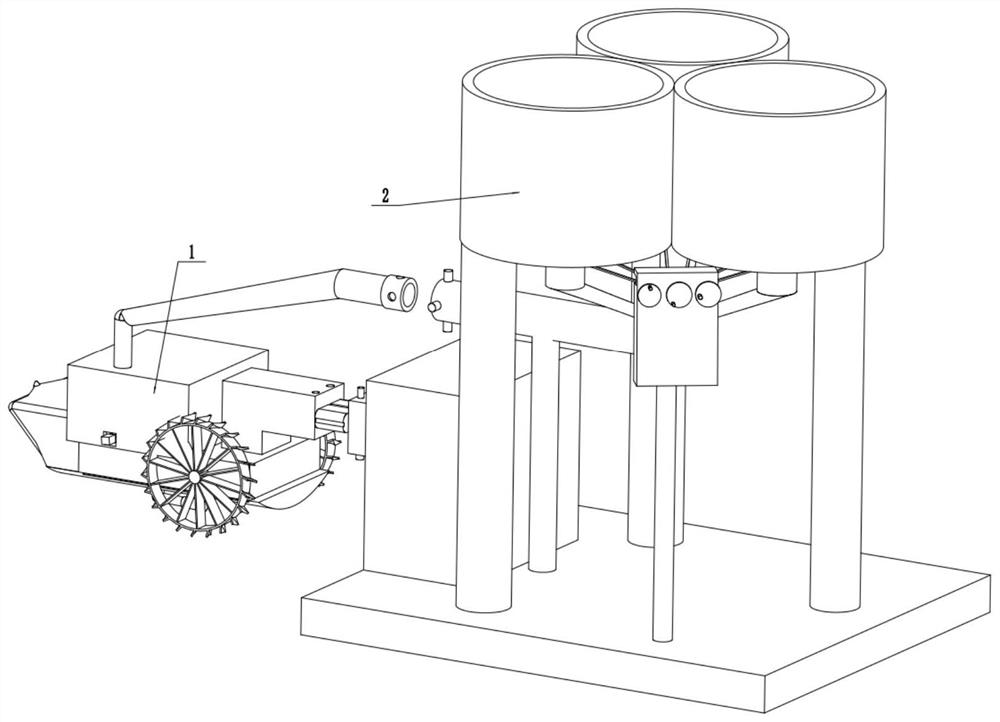 A fully automatic feed feeding equipment for aquaculture