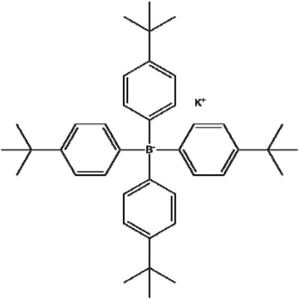 Potassium tetrakis(4-tert-butylphenyl)borate-based enantiopotential sensor and its application in the detection of valine methyl ester