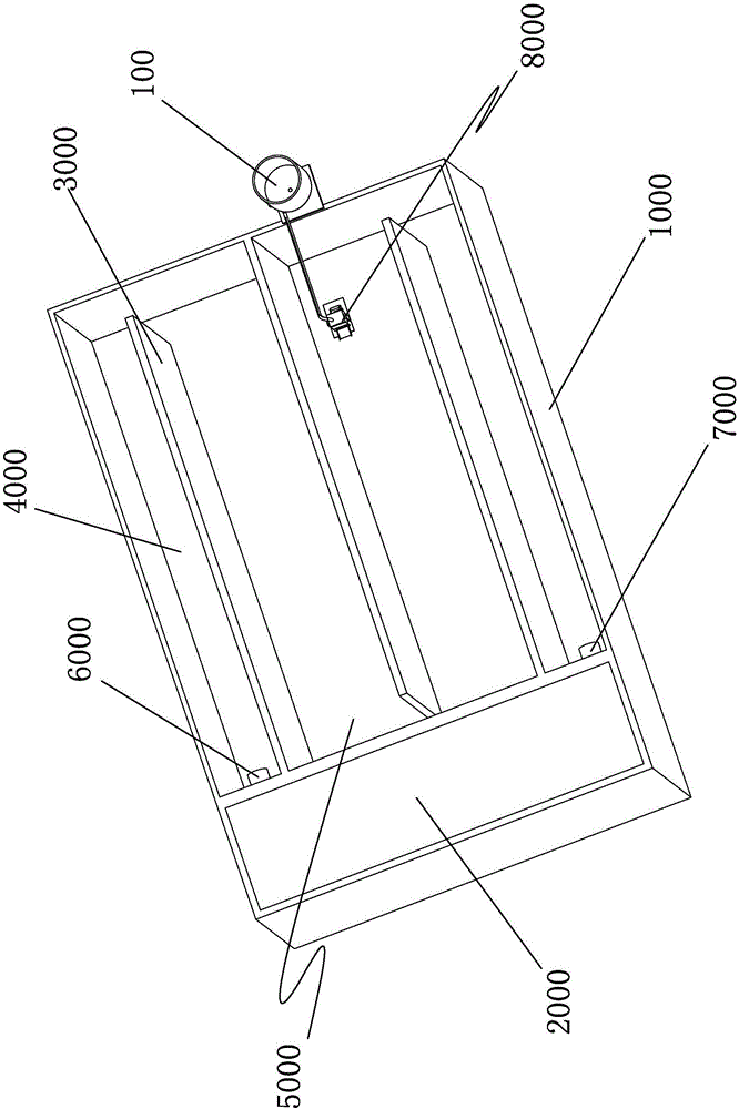 Aquaculture device with roundabout circulating water for shrimps