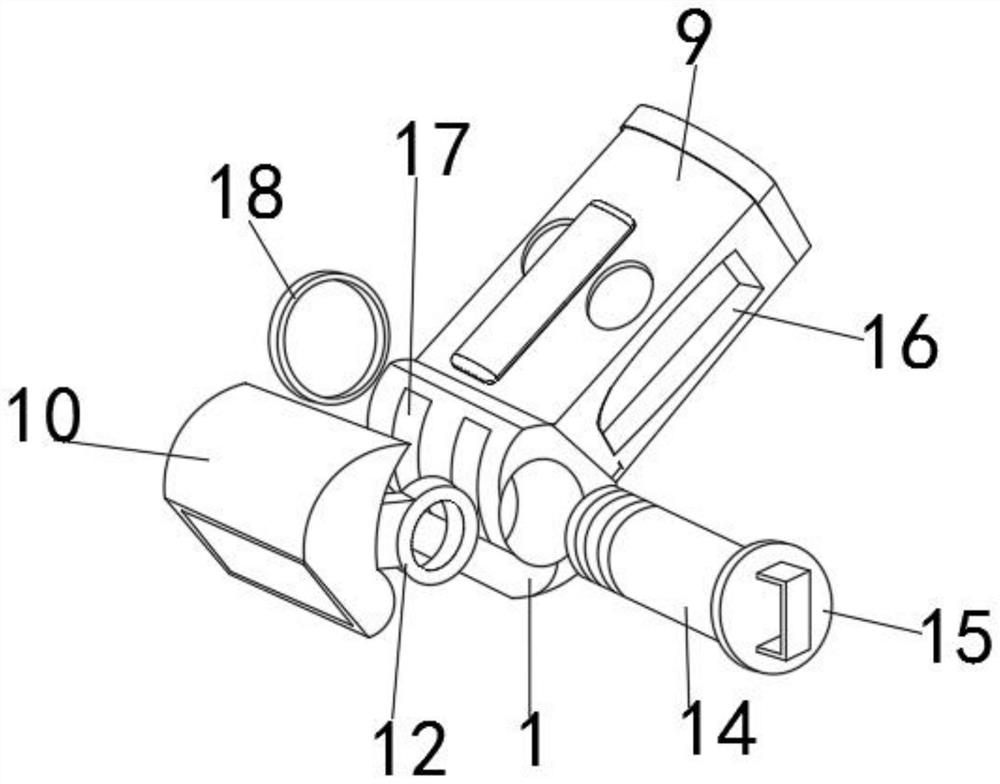 Handrail with limiting function for tractor and mounting method thereof