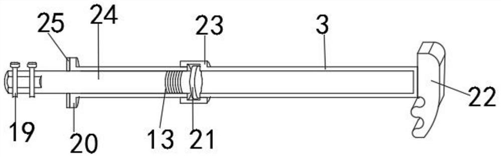 Handrail with limiting function for tractor and mounting method thereof