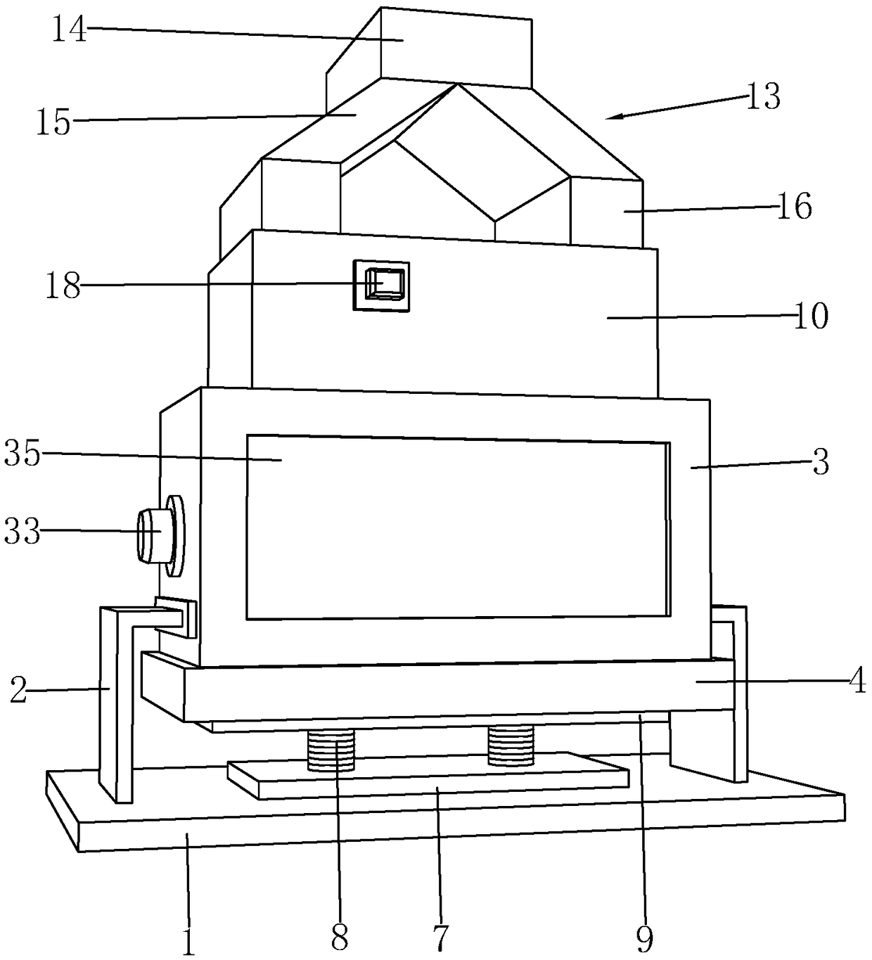Device for recovering discarded packaging paperboard