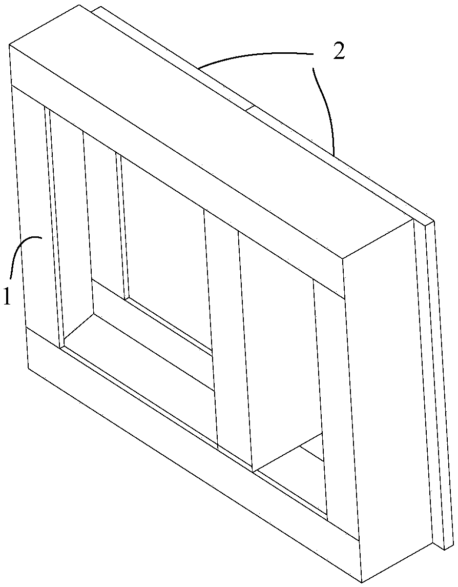 Wall manufacturing method and wall prepared by same