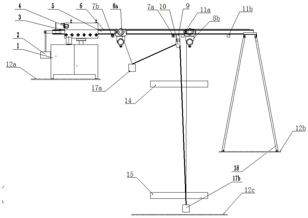 Descent control device testing device and method