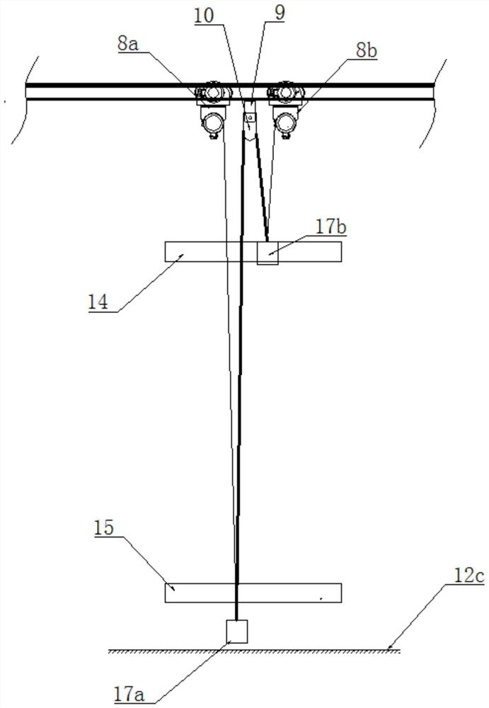 Descent control device testing device and method