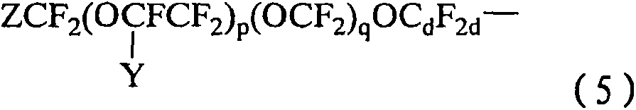 Fluorine-based surface treating agent for vapor deposition and article finished with the surface treating agent by vapor deposition