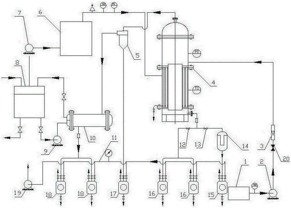 A kind of extraction and concentration process of hawthorn total flavonoids