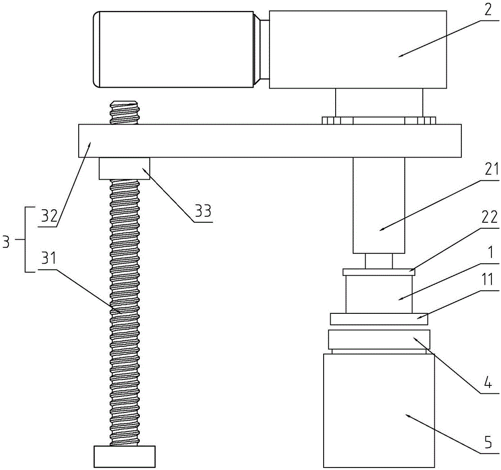 Thread cap arrangement mechanism