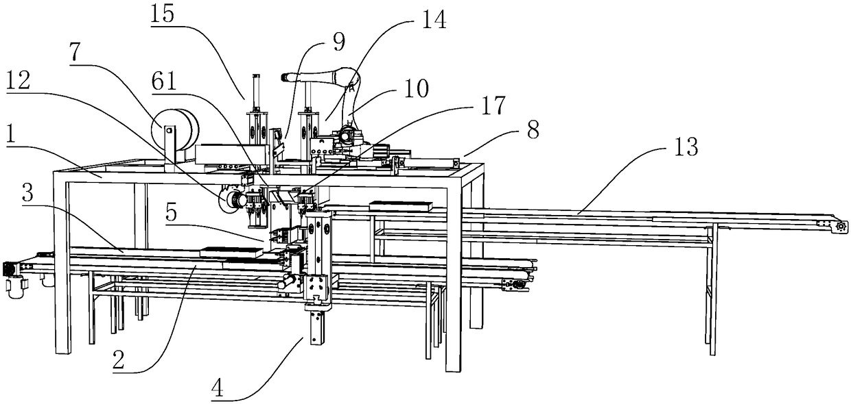 Full-automatic mechanical grafting device
