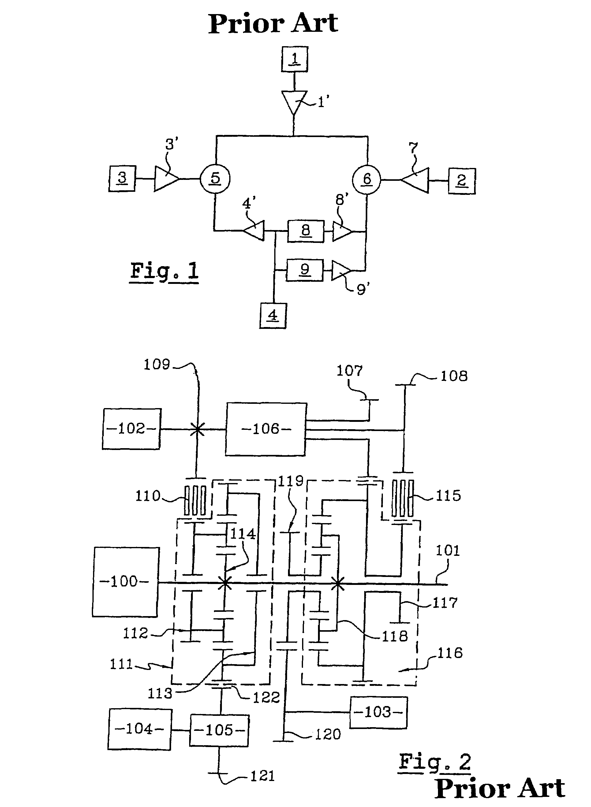 Infinitely variable transmission with power branching, with electric selector