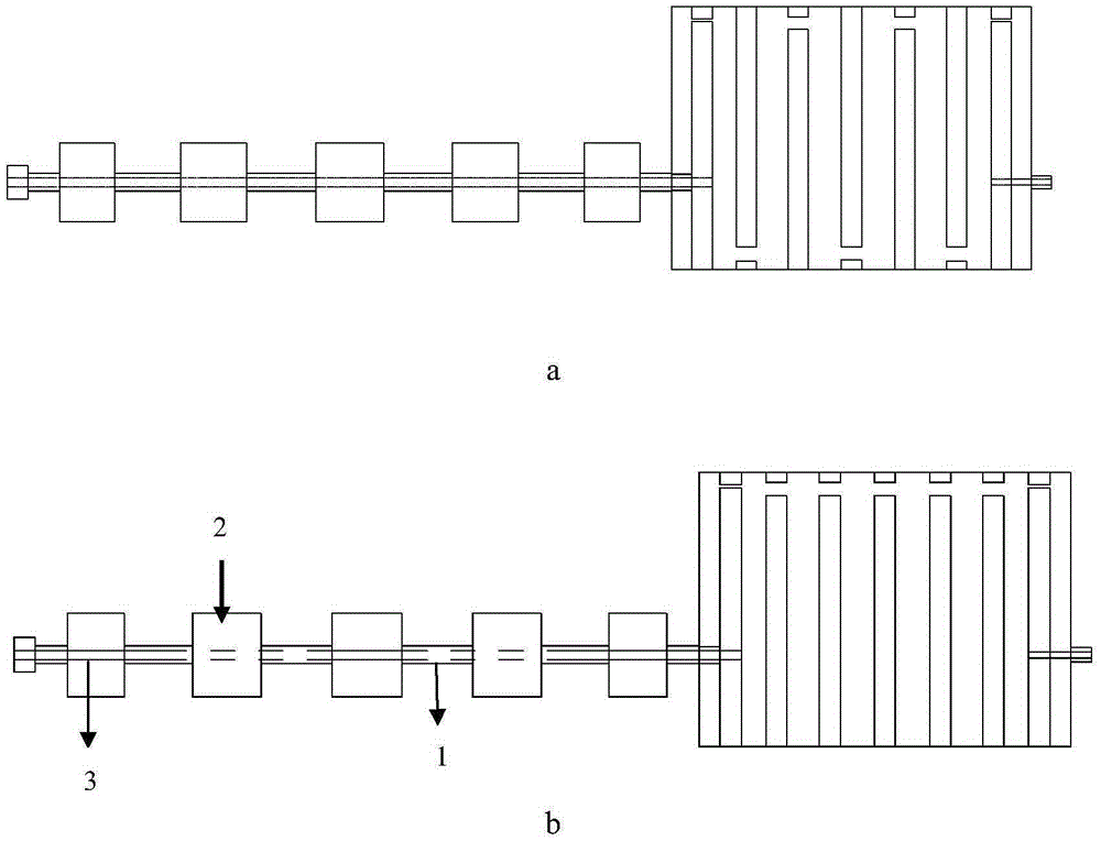 Integrated cavity band-pass filter and low-pass filter assembly