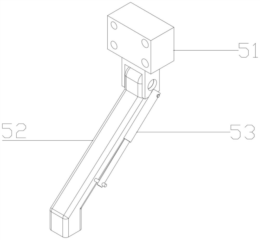 A fully automatic scissor robot climbing frame