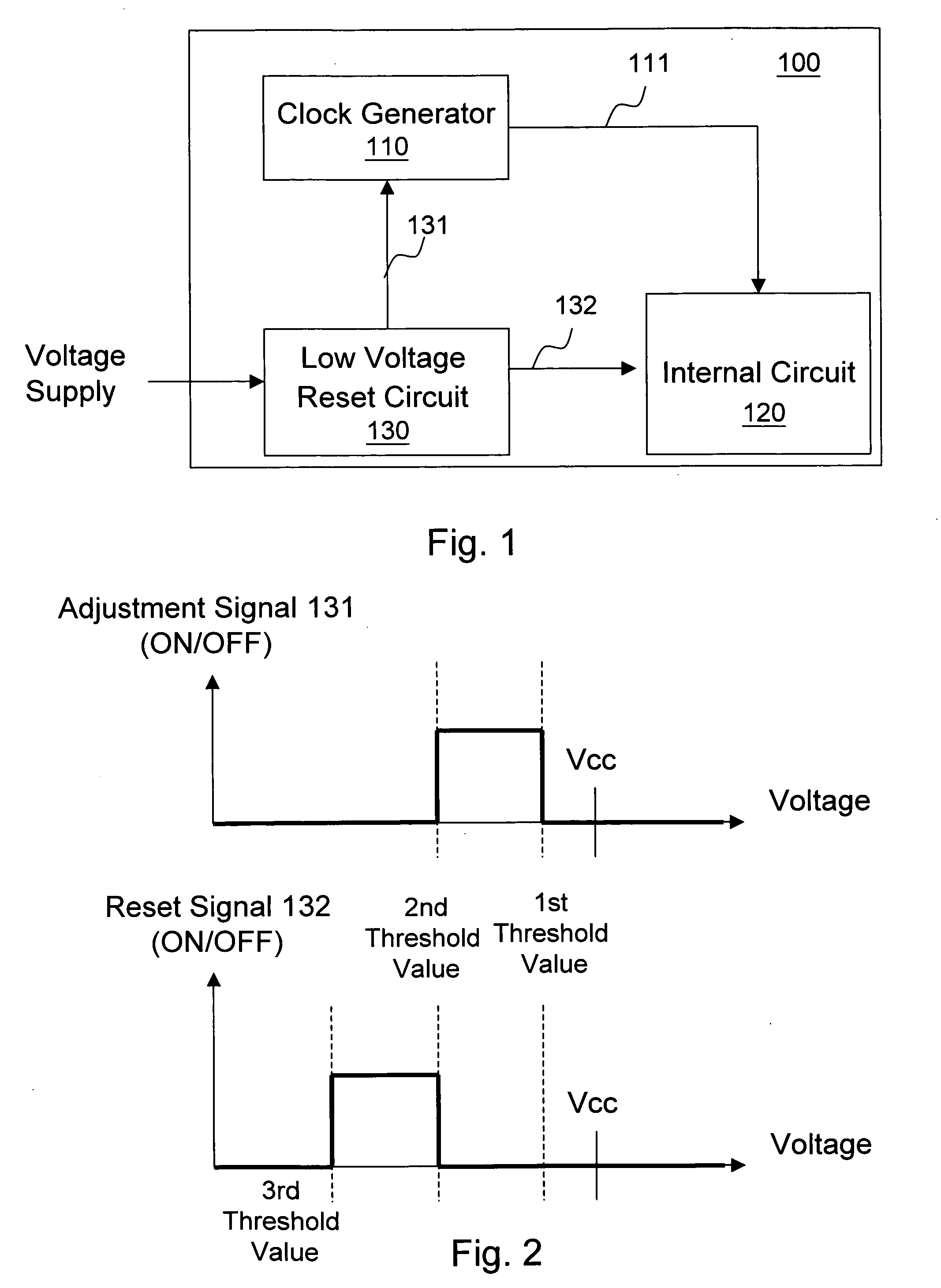 Circuit and method of adjusting system clock in low voltage detection, and low voltage reset circuit
