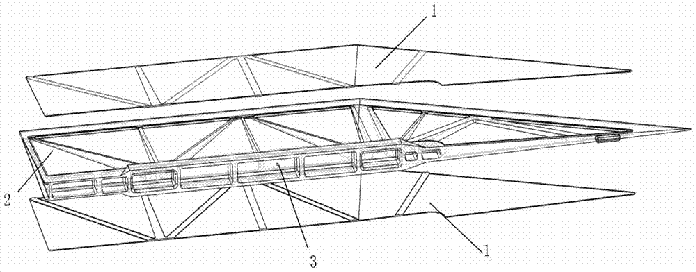 A Lightweight Skin Skeleton Wing Integral Diffusion Connection Forming Method