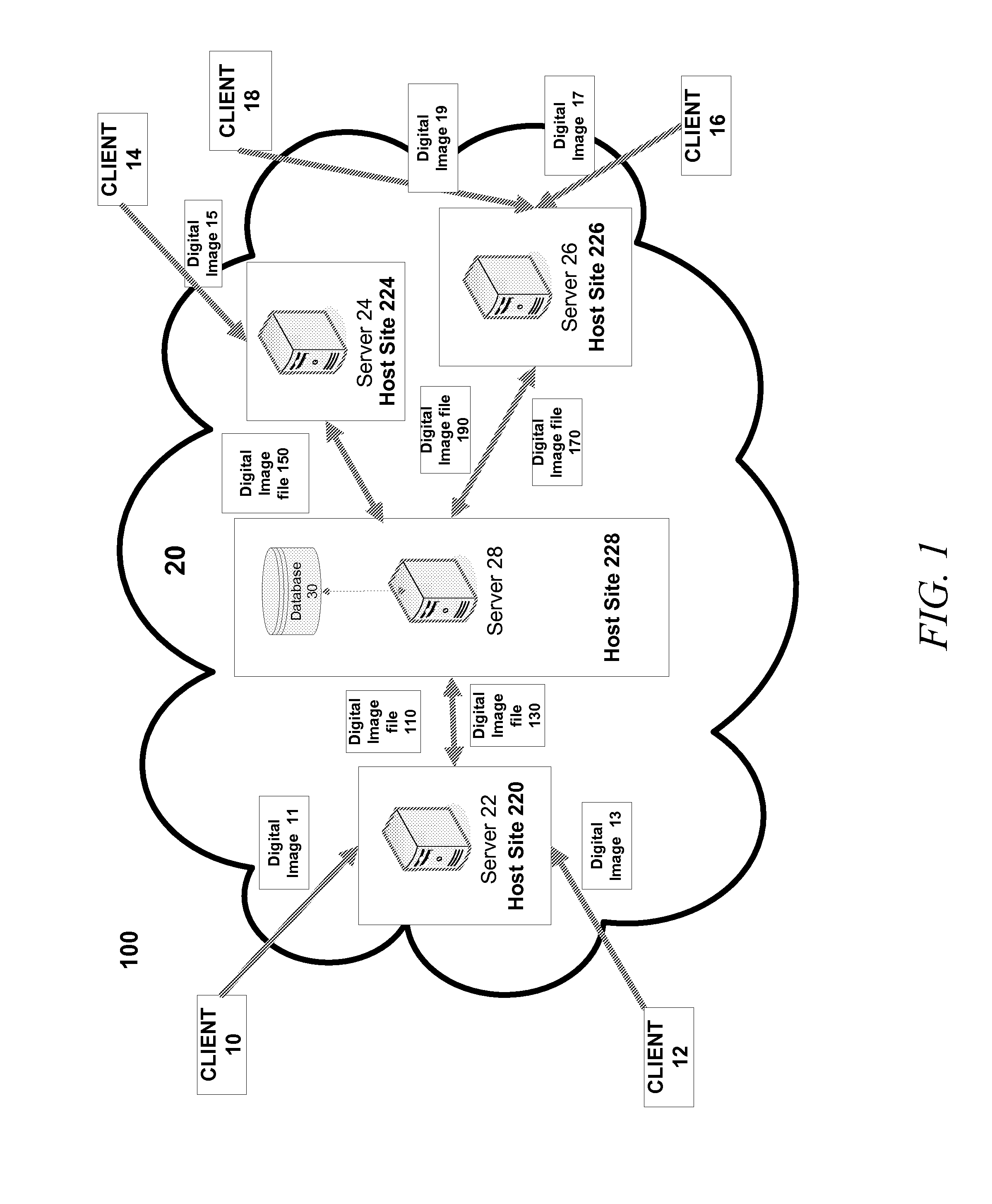 System and method for linking data related to a set of similar images