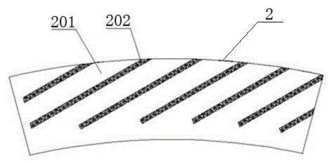 Three-dimensional distribution diamond cutter and preparing technology thereof