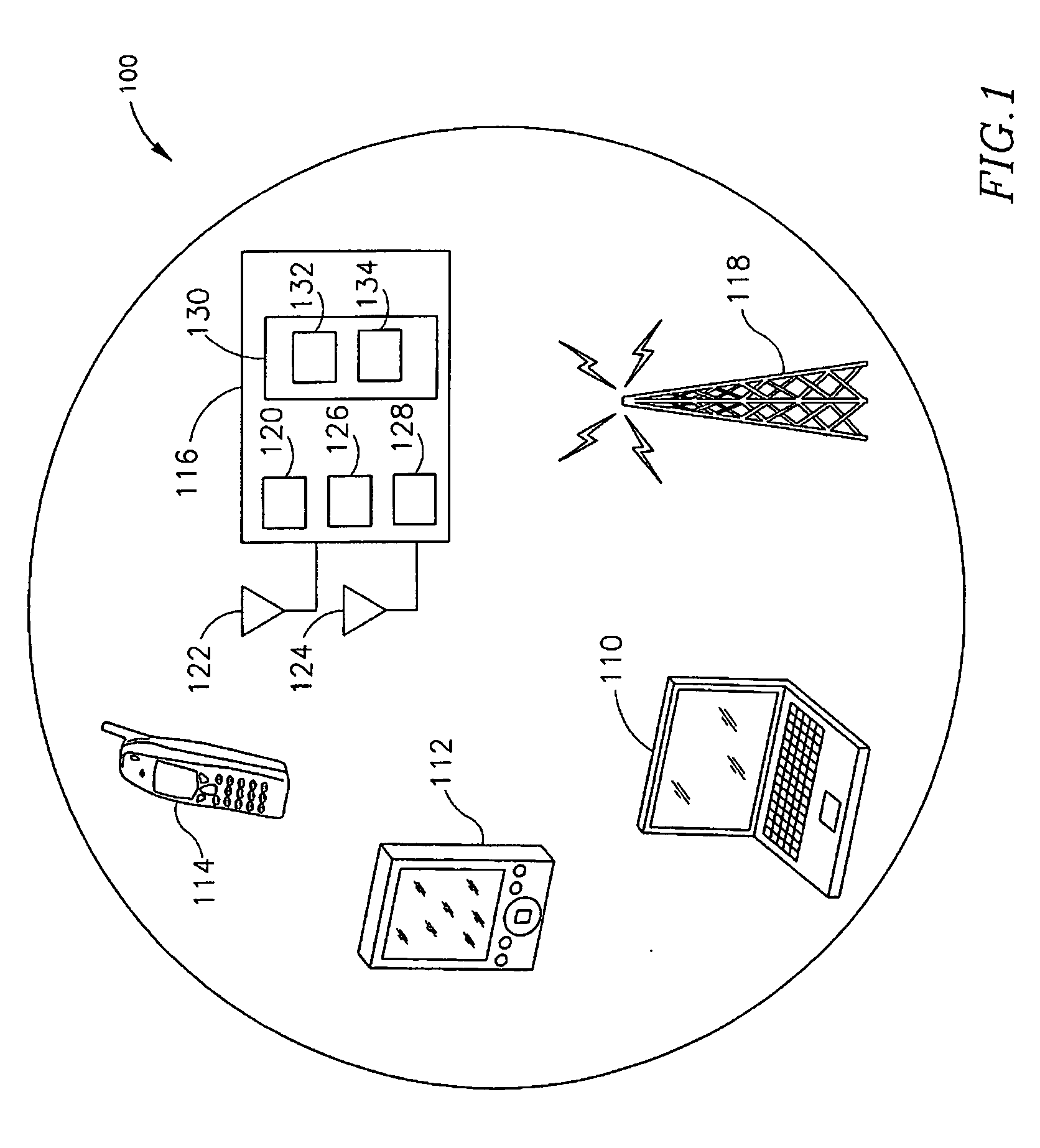 Device, system, and method for broadcasting predefined reference maps for wireless communication