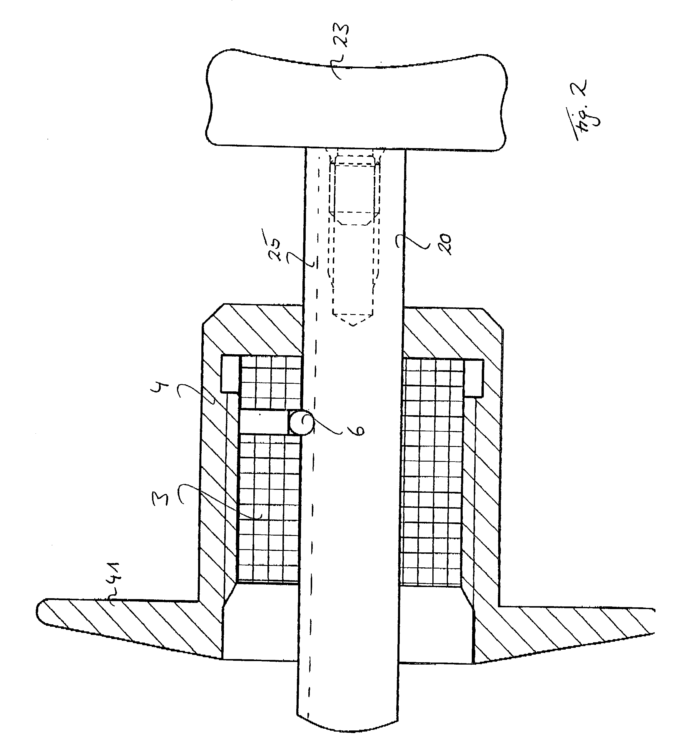 Device for inserting a lens into an eye